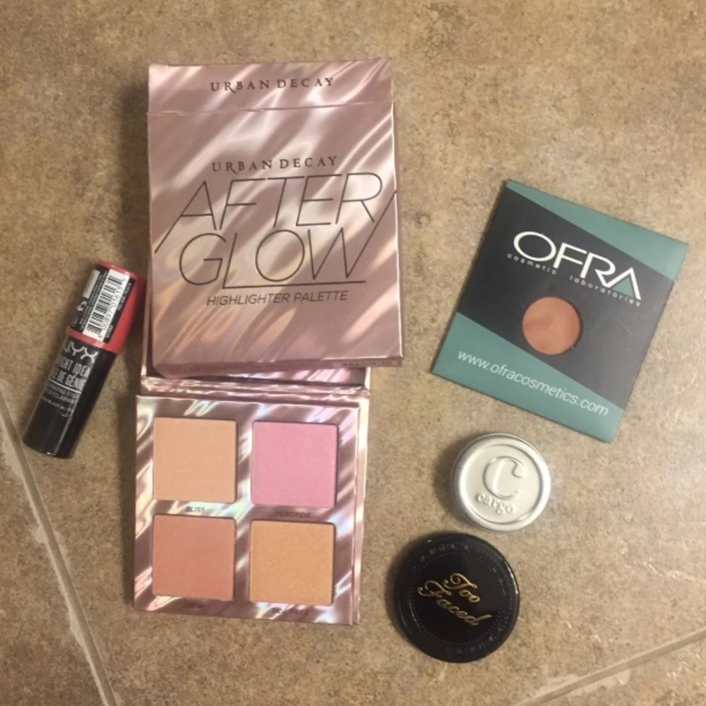 Urban decay after glow too faced chocolate bronzer